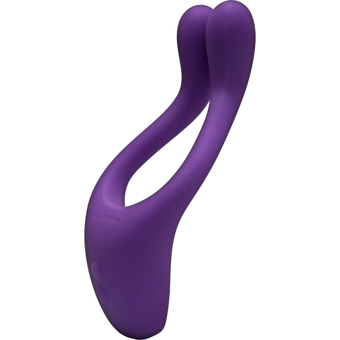 Фиолетовый вибростимулятор Bendable Multi Erogenous Zone Massager with Remote. Фотография 3.