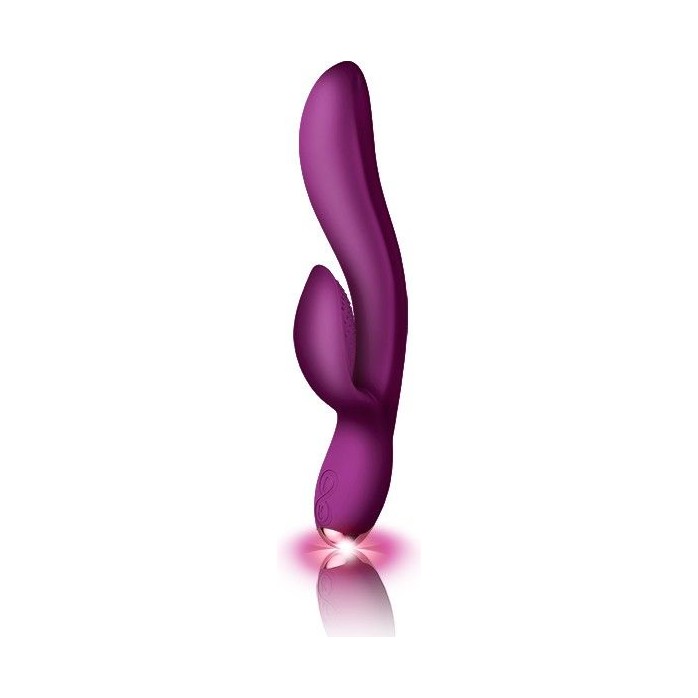 Фиолетовый вибратор-кролик Regala Rabbit - 22,5 см. Фотография 2.