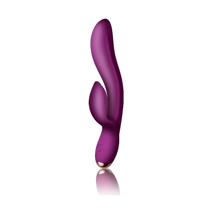Фиолетовый вибратор-кролик Regala Rabbit - 22,5 см