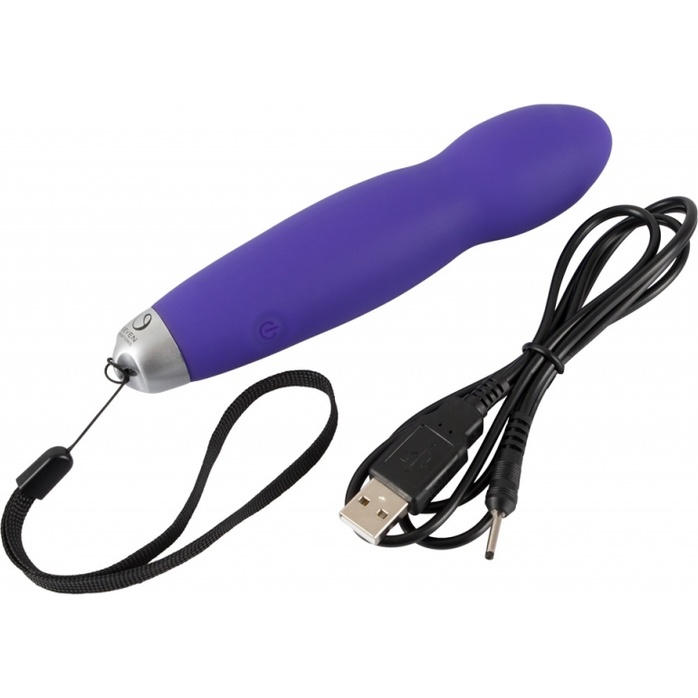 Фиолетовый вибратор Power Vibe - 15,4 см - You2Toys. Фотография 3.