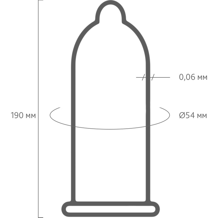 Презервативы увеличенного размера LUXE Royal XXL Size - 3 шт - Luxe Royal. Фотография 3.