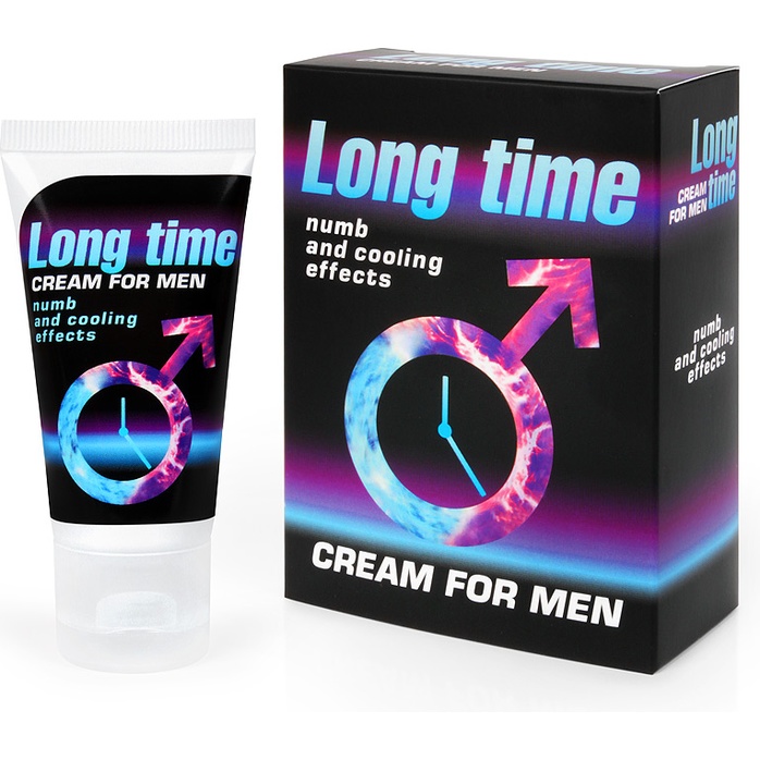 Пролонгирующий крем для мужчин Long Time - 25 гр - Пролонгаторы. Фотография 3.
