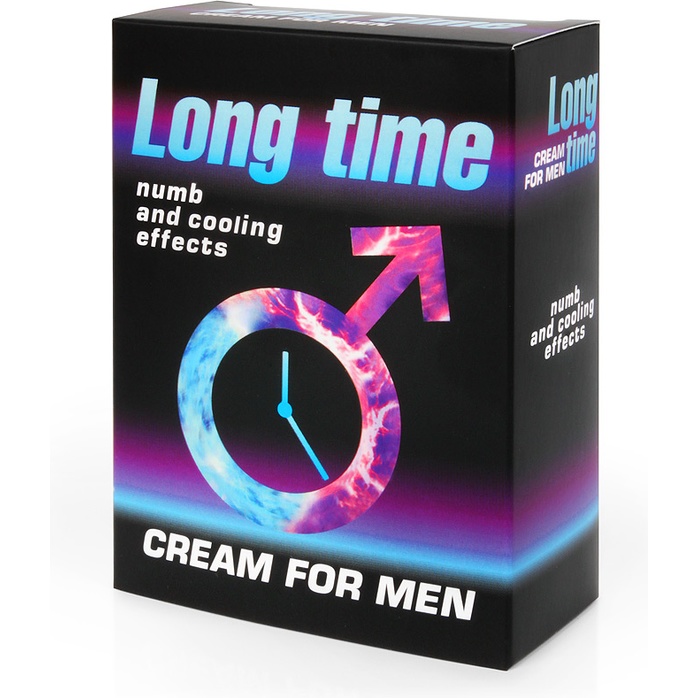 Пролонгирующий крем для мужчин Long Time - 25 гр - Пролонгаторы. Фотография 5.