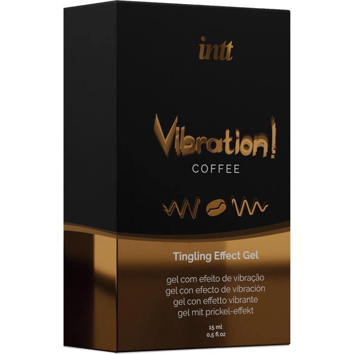 Жидкий интимный гель с эффектом вибрации Vibration! Coffee - 15 мл. Фотография 2.