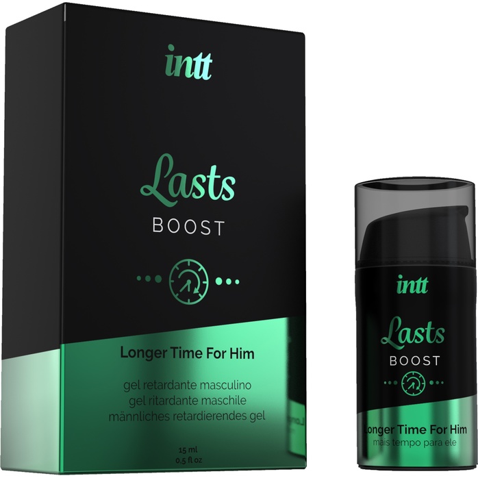 Мужской интимный гель для продления эрекции Lasts Boost - 15 мл. Фотография 2.