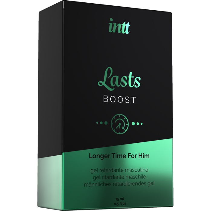 Мужской интимный гель для продления эрекции Lasts Boost - 15 мл. Фотография 3.