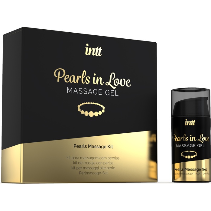 Массажный интимный гель Pearls in Love Massage Gel - 15 мл. Фотография 2.