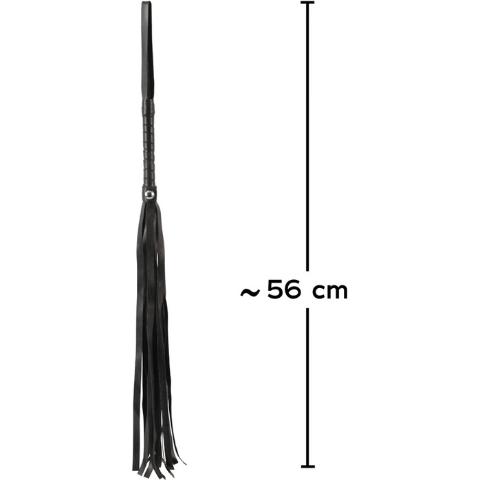 Черная плеть Mini Flogger - 56 см - You2Toys. Фотография 5.