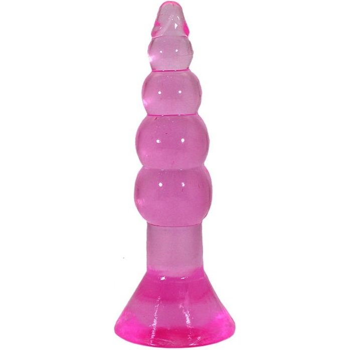 Гелевый анальный массажер HONEY DOLLS - 18 см