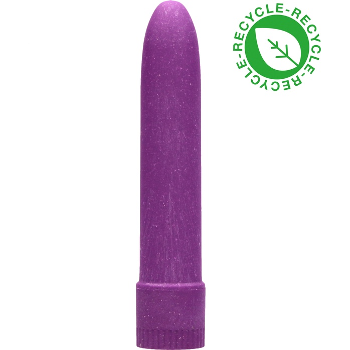 Фиолетовый вибратор 5.5 Vibrator Biodegradable - 14 см - Natural Pleasure