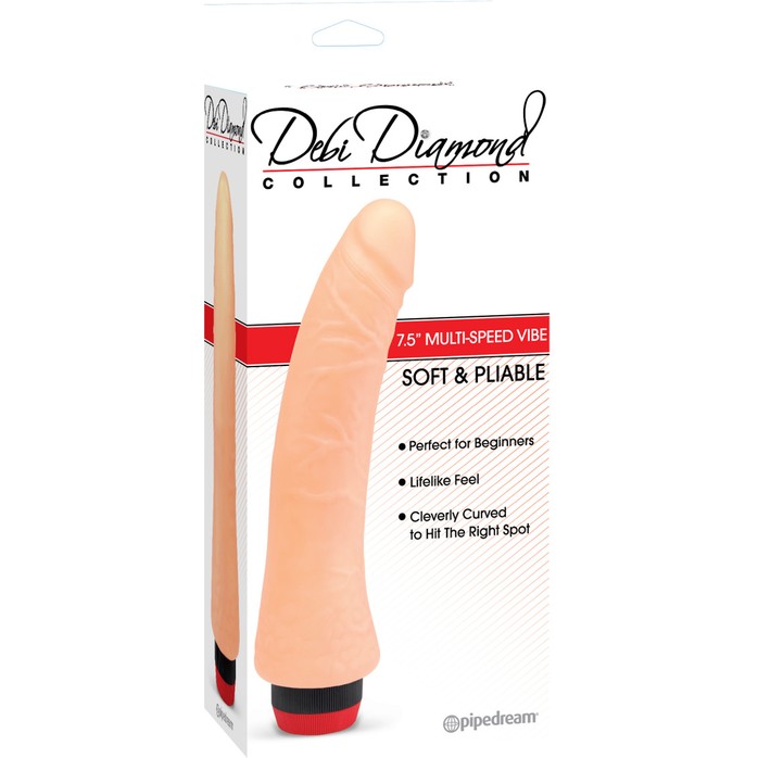 Вибратор Debi Diamond Collection 2 - 22 см - Pipedream Products. Фотография 2.