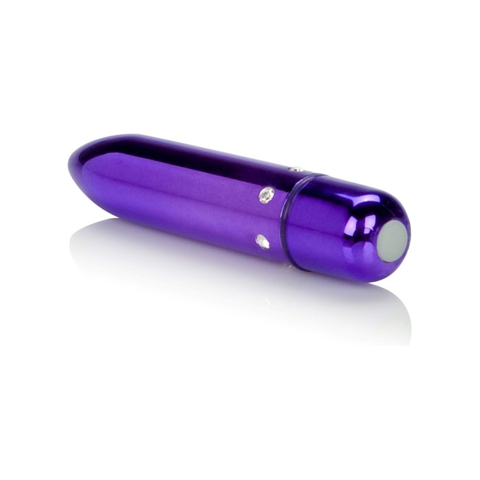 Фиолетовая вибропуля с кристаллами High Intensity Purple - Crystal Chic. Фотография 4.