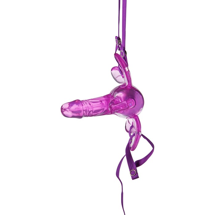 Фиолетовая вибробабочка HONEYDEW BUTTERFLY REMOTE с пультом ДУ - Classics. Фотография 4.