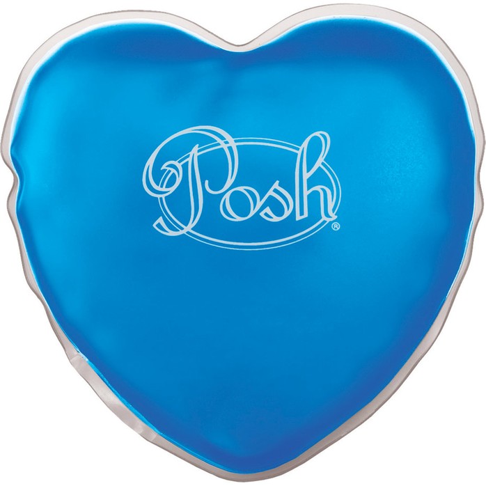 Теплый массажер голубого цвета Posh Warm Heart Massagers - Posh