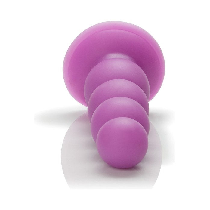 Фиолетовая анальная елочка Futurotic Plush Advanced - 13 см - Anal Toys. Фотография 2.