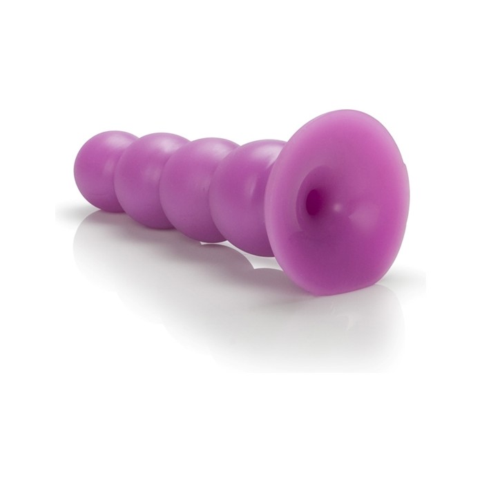 Фиолетовая анальная елочка Futurotic Plush Advanced - 13 см - Anal Toys. Фотография 3.