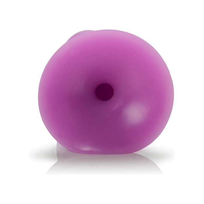Фиолетовая анальная елочка Futurotic Plush Advanced - 13 см - Anal Toys. Фотография 4.