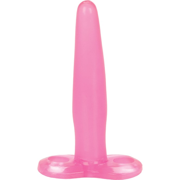 Розовая силиконовая пробка Tee Probes - 12 см - Anal Toys