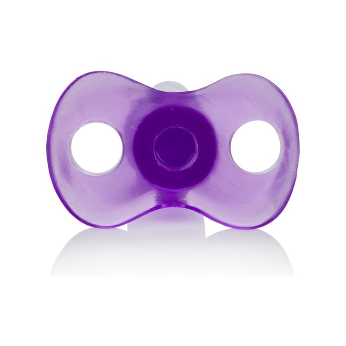 Фиолетовая силиконовая пробка Tee Probes - 12 см - Anal Toys. Фотография 5.