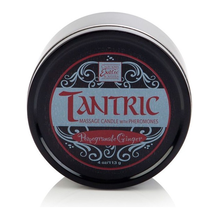 Массажная свеча с ароматом граната и имбиря Tantric Soy Pomegranate Ginger - Tantric Collection