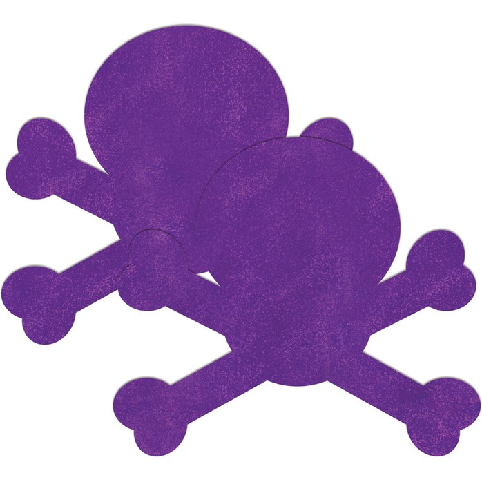 Фиолетовые пестис в форме черепов - Ouch!