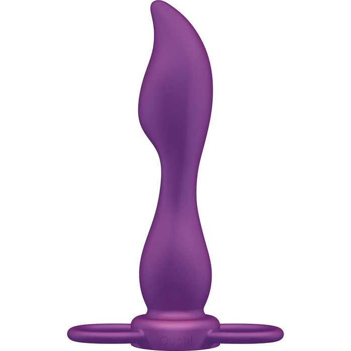 Фиолетовая насадка на пенис Extra Treasure - Ouch!