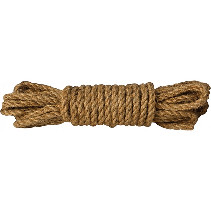 Пеньковая верёвка для бандажа Shibari Rope - Ouch!. Фотография 2.