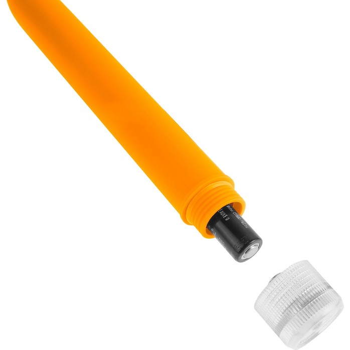 Оранжевый водонепроницаемый вибратор Neon Luv Touch Vibe - 19 см - Neon Luv Touch. Фотография 3.