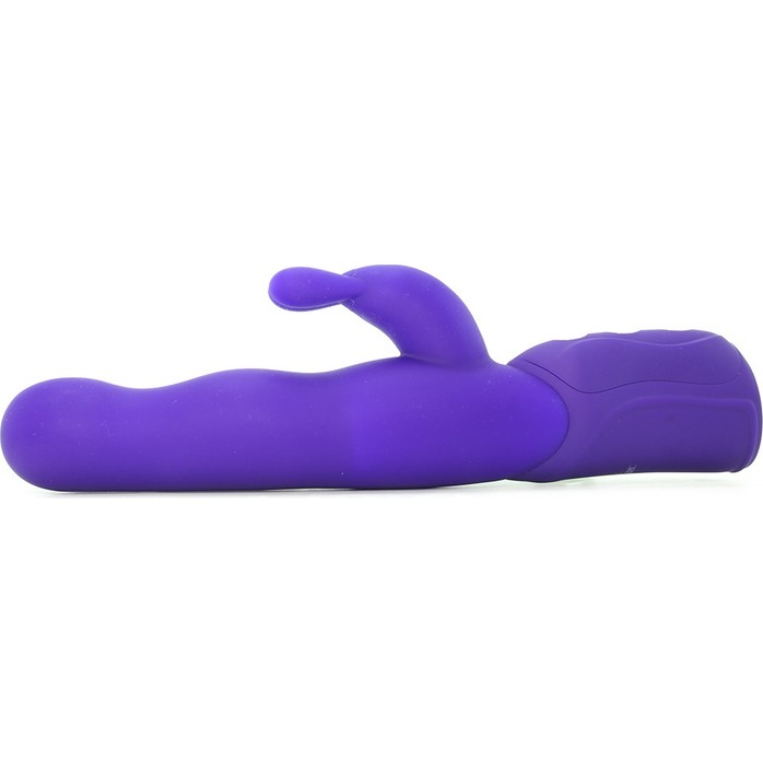 Фиолетовый хай-тек вибромассажер iVibe Select iRabbit - 26 см - IVibe Select. Фотография 4.