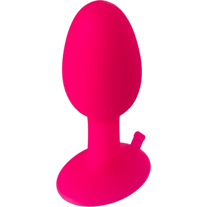 Розовая анальная втулка POPO Pleasure со стальным шариком внутри - 7 см. Фотография 6.