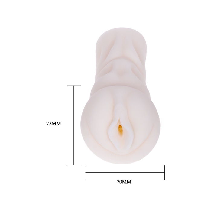Рифленый мастурбатор со входом-вагиной. Фотография 5.