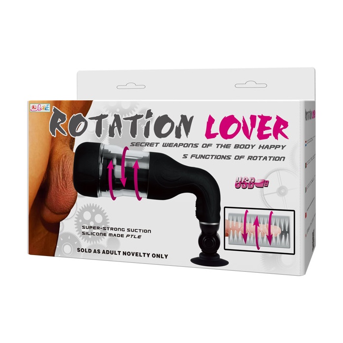 Автоматический мастурбатор с ротацией Rotation Lover. Фотография 10.