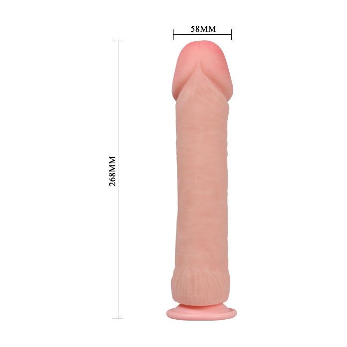 Фаллоимитатор на присоске The Big Penis - 26,8 см. Фотография 4.