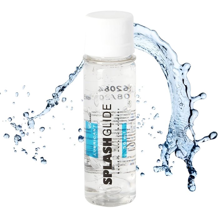 Лубрикант на водной основе Splashglide Lubricant Classic - 50 мл. Фотография 7.