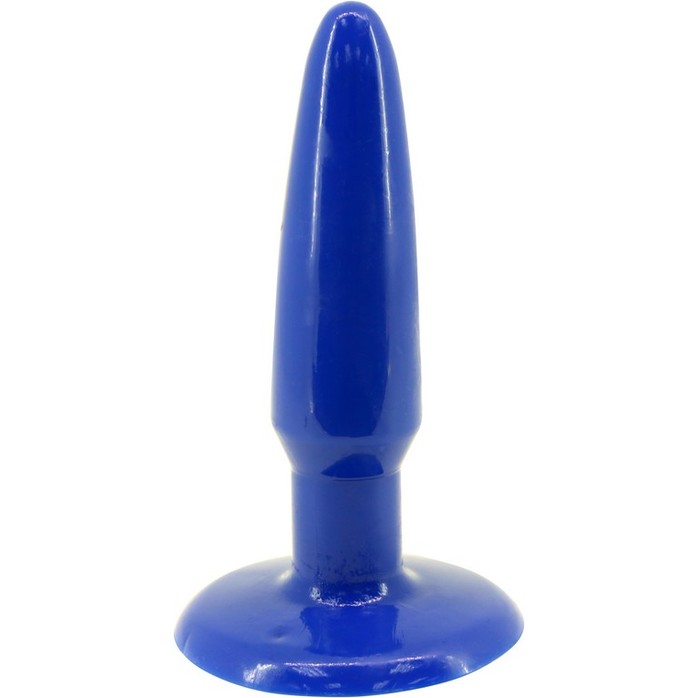 Синяя анальная втулка - 10 см