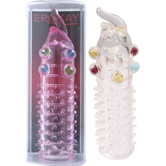 Прозрачная насадка на пенис Unicorn