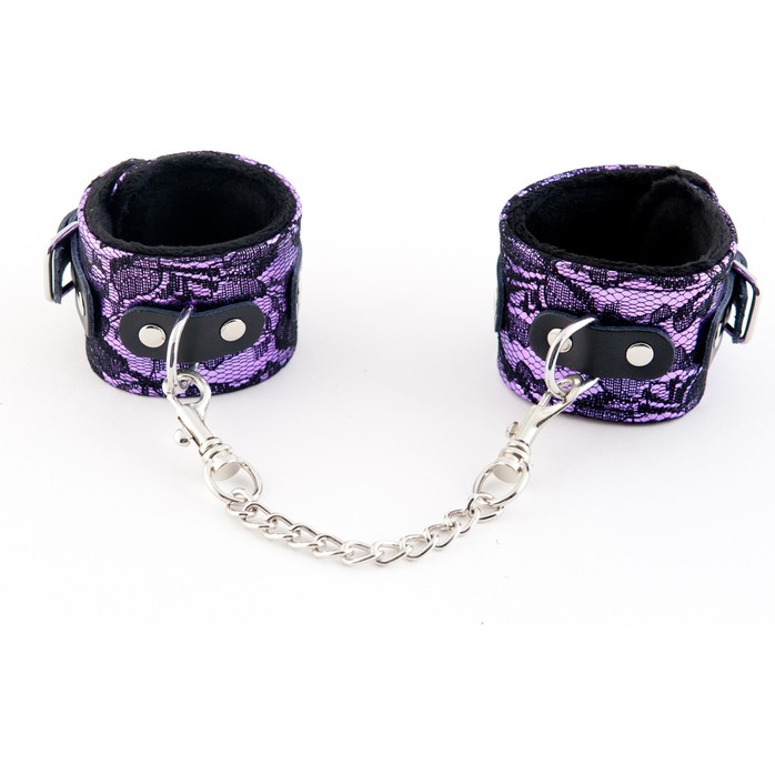 Пурпурные кружевные наручники - Marcus