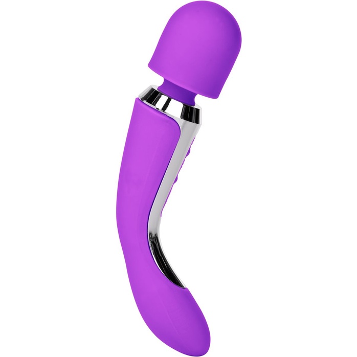 Фиолетовый вибромассажер Body Wand Massager - 22,25 см - Embrace. Фотография 2.