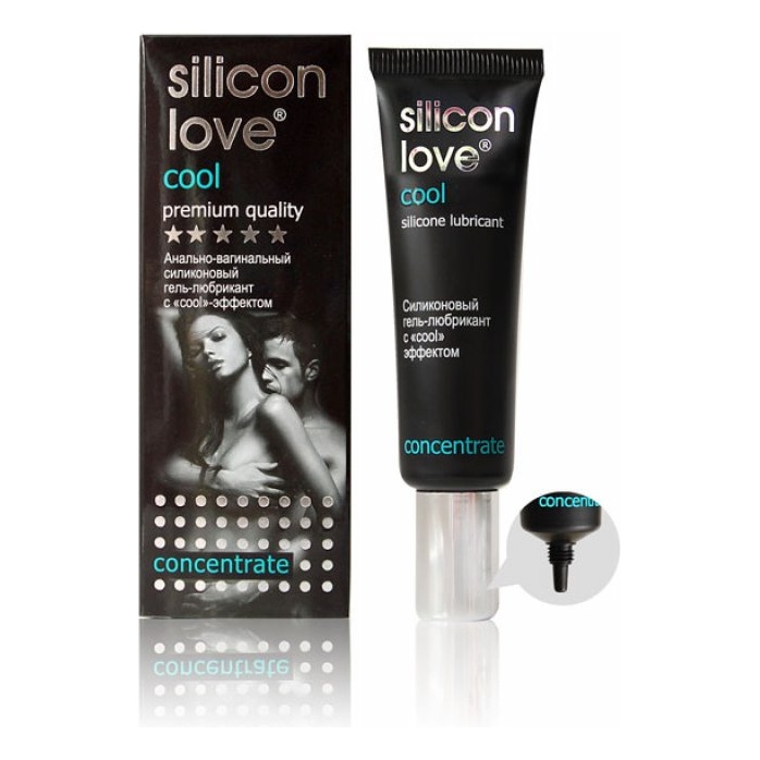 Освежающий гель-лубрикант на силиконовой основе Silicon Love cool- 30 гр - Серия Silicone Love