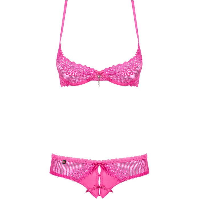 Комплект Alabastra с полуоткрытым бюстгальтером. Фотография 5.