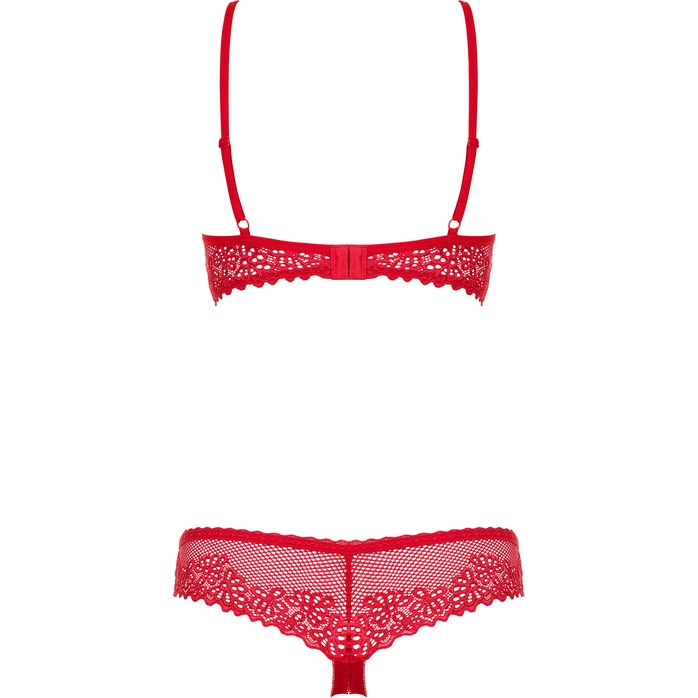 Комплект Alabastra с полуоткрытым бюстгальтером. Фотография 8.