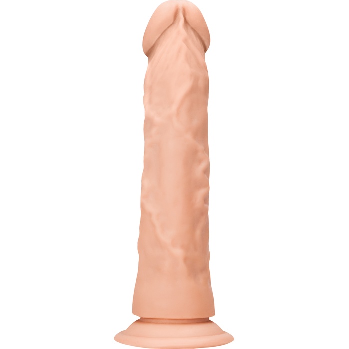Телесный фаллоимитатор Realistic Dildo - 20 см - RealRock. Фотография 5.