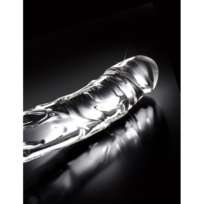 Прозрачный стеклянный фаллоимитатор Icicles №62 - 16,5 см - Icicles. Фотография 5.