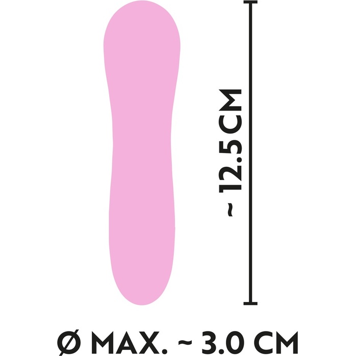 Розовый мини-вибратор Cuties 2.0 - 12,5 см - You2Toys. Фотография 6.