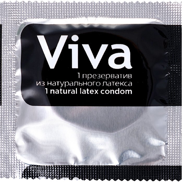Презервативы с точечками VIVA Dotted - 3 шт. Фотография 5.