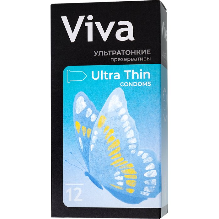 Ультратонкие презервативы VIVA Ultra Thin - 12 шт. Фотография 6.