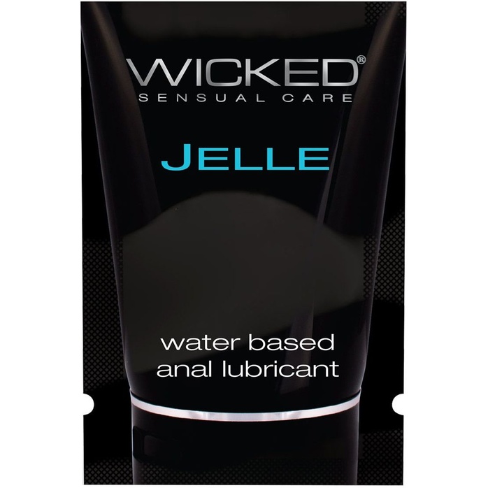 Анальный лубрикант Wicked Jelle на водной основе - 3 мл