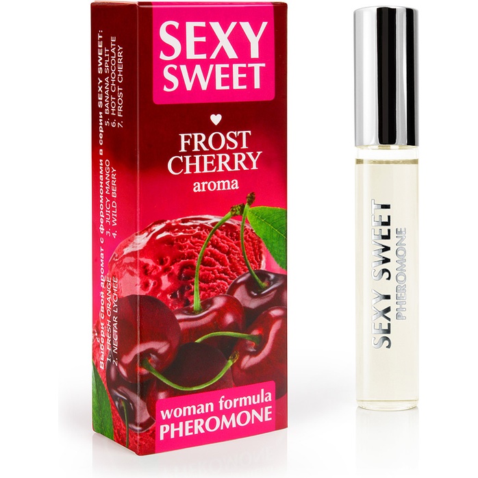 Парфюмированное средство для тела с феромонами Sexy Sweet с ароматом вишни - 10 мл - Серия Sexy Sweet