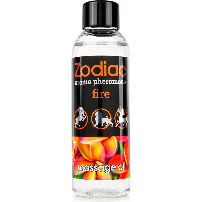 Массажное масло с феромонами ZODIAC Fire - 75 мл - Массажные масла