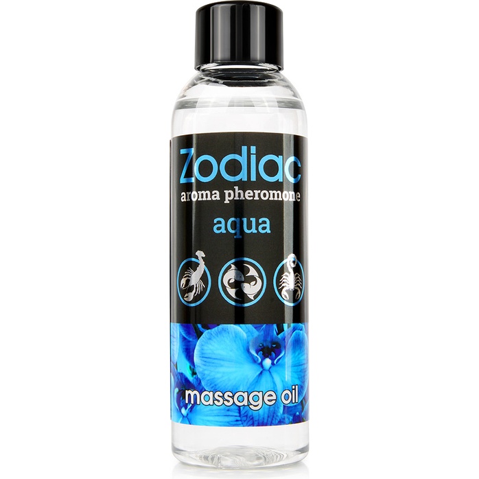 Массажное масло с феромонами ZODIAC Aqua - 75 мл - Массажные масла